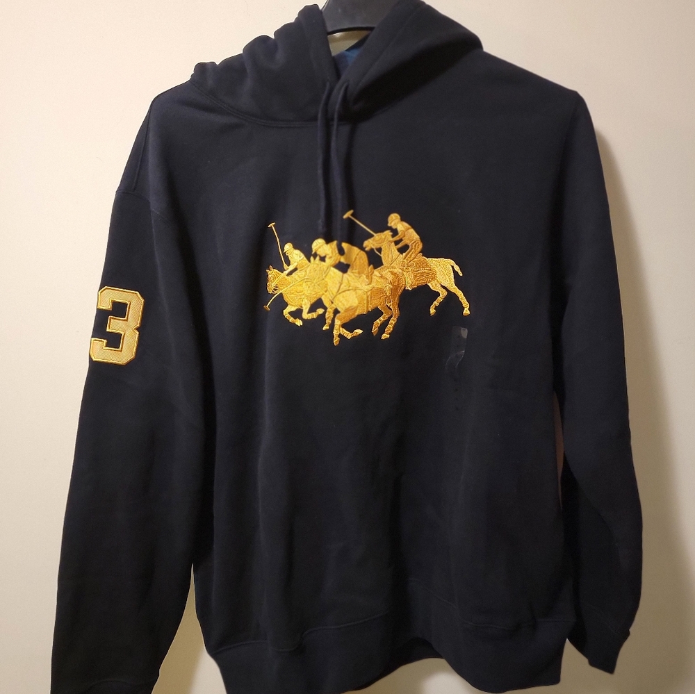 Polo Mens Hooded Sweatshirt Sz XL New with Tag